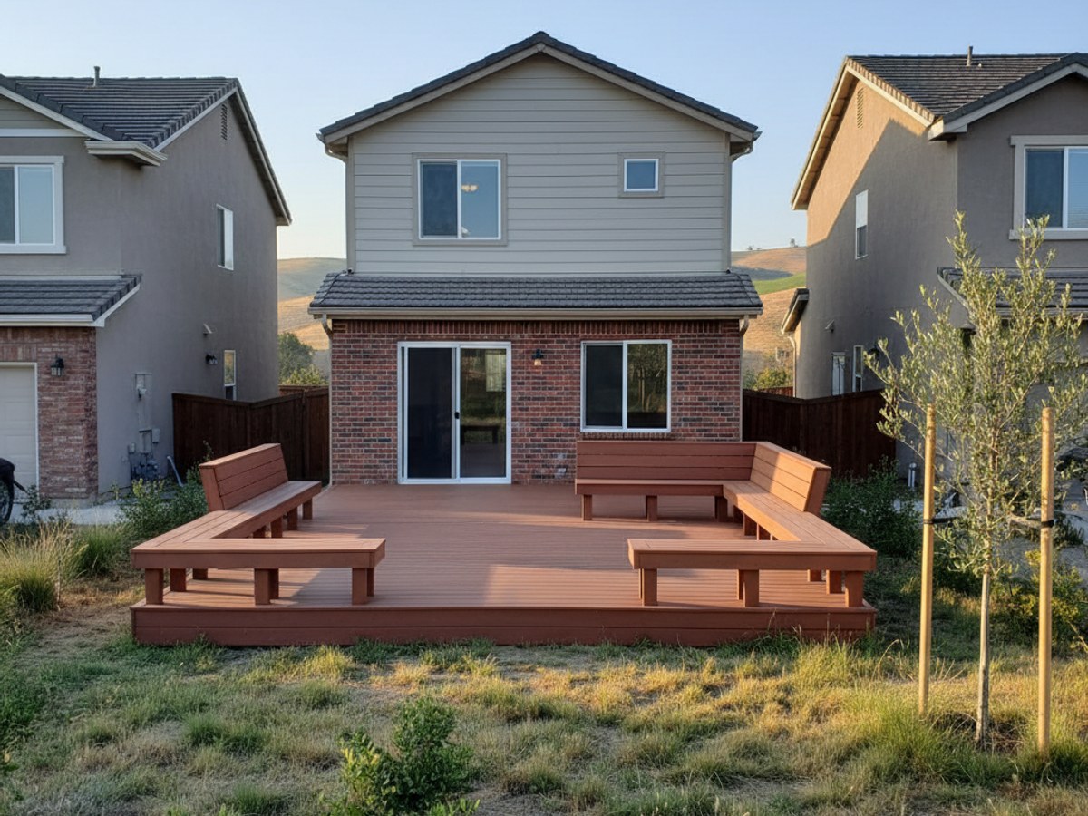 Deck Repair completed by Charis Deck Solutions in Modesto, CA
