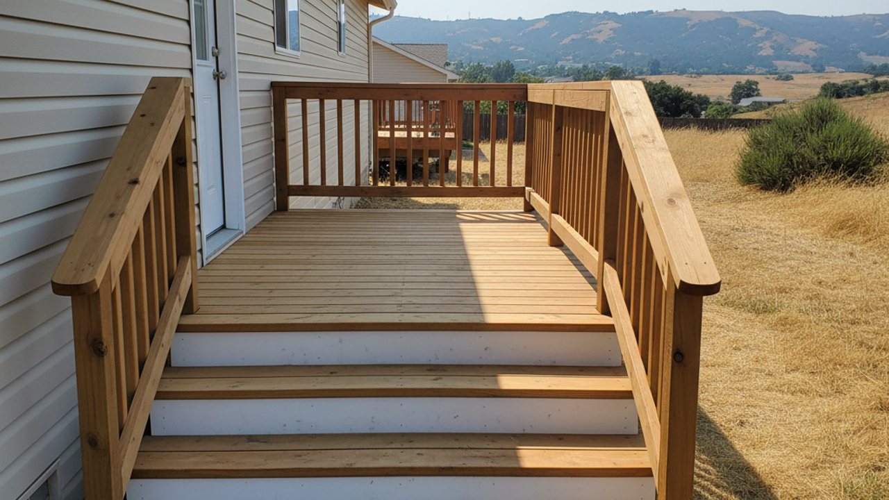 Deck Repair completed by Charis Deck Solutions in Turlock, CA