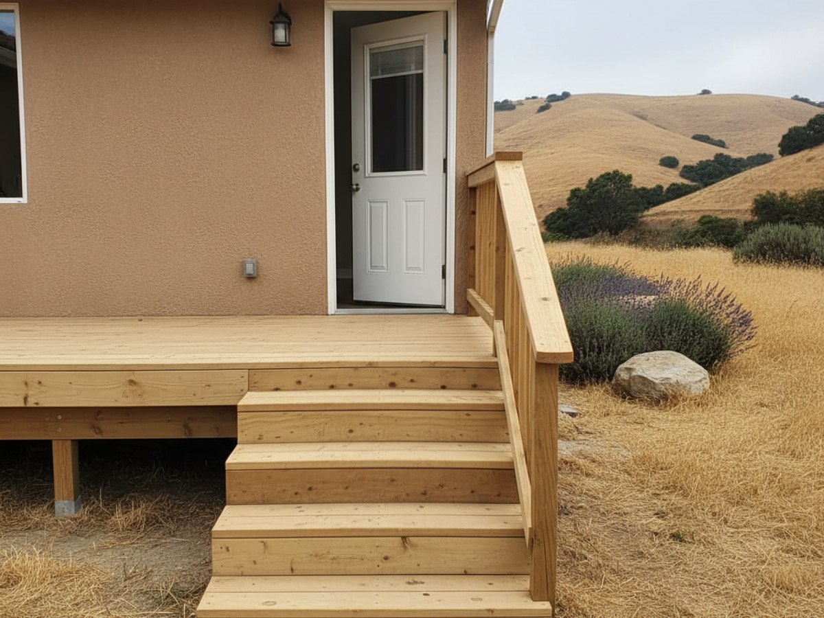 Deck Installation completed by Charis Deck Solutions in Oakdale, CA